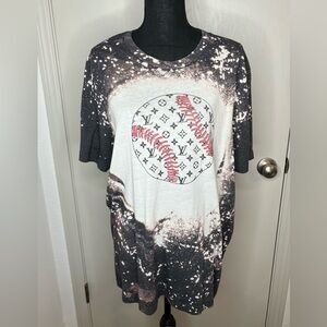 Custom Baseball Tshirt New Size XL